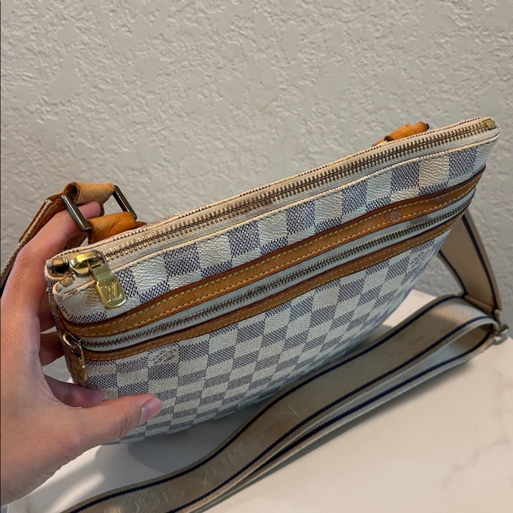 Louis Vuitton Azur Crossbody Bosphore White Damier Azur - Picture 12 of 16